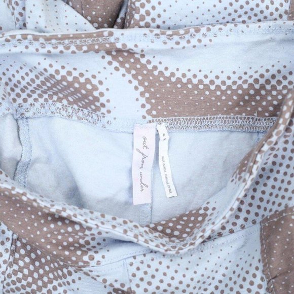 Out From Under Urban Outfitters Aria Seamed Flare Pants Print Assorted M - Picture 9 of 9